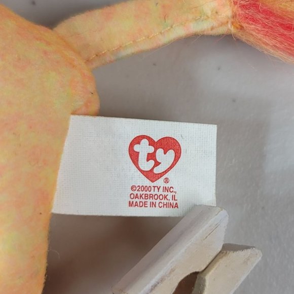 2/$15 VTG Ty Teenie Beanie Babies Bushy The Lion Plush McDonalds Hang Tag 2000 - Picture 10 of 11